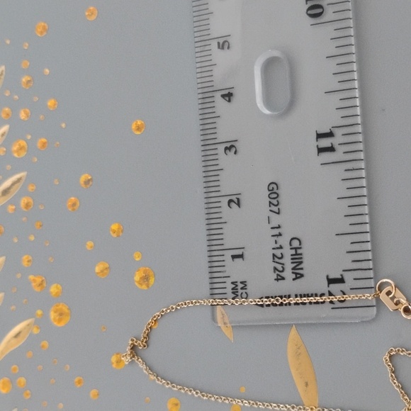 14 K Gold Rolo Chain Bracelet - Picture 5 of 8